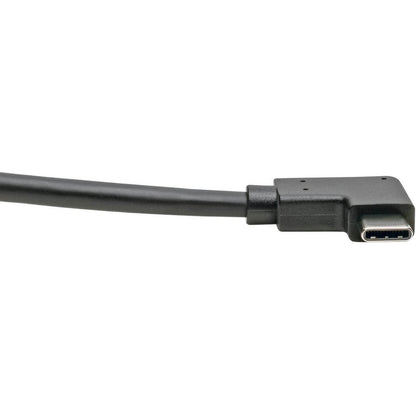Câble USB-C vers USB-A à angle droit Tripp Lite par Eaton U428-003-CRA, M/M, 3 pi. U428-003-CRA