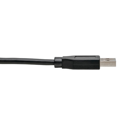 Câble USB-C vers USB-A à angle droit Tripp Lite par Eaton U428-003-CRA, M/M, 3 pi. U428-003-CRA