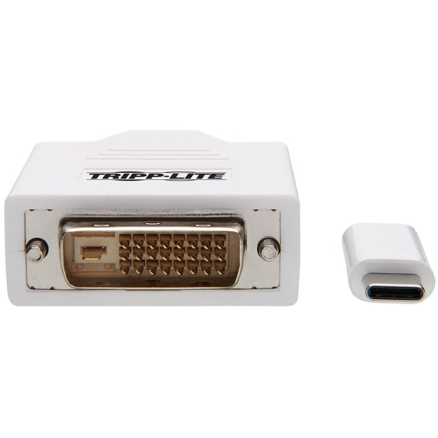 Câble adaptateur USB-C vers DVI (M/M) Tripp Lite by Eaton U444-010-DE, blanc, 3 m (10 pi) U444-010-DE