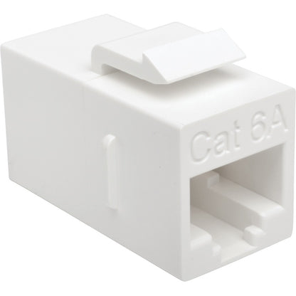 Coupleur modulaire enfichable en ligne Cat6a droit Tripp Lite par Eaton (RJ45 F/F) BHDBT-001-FF