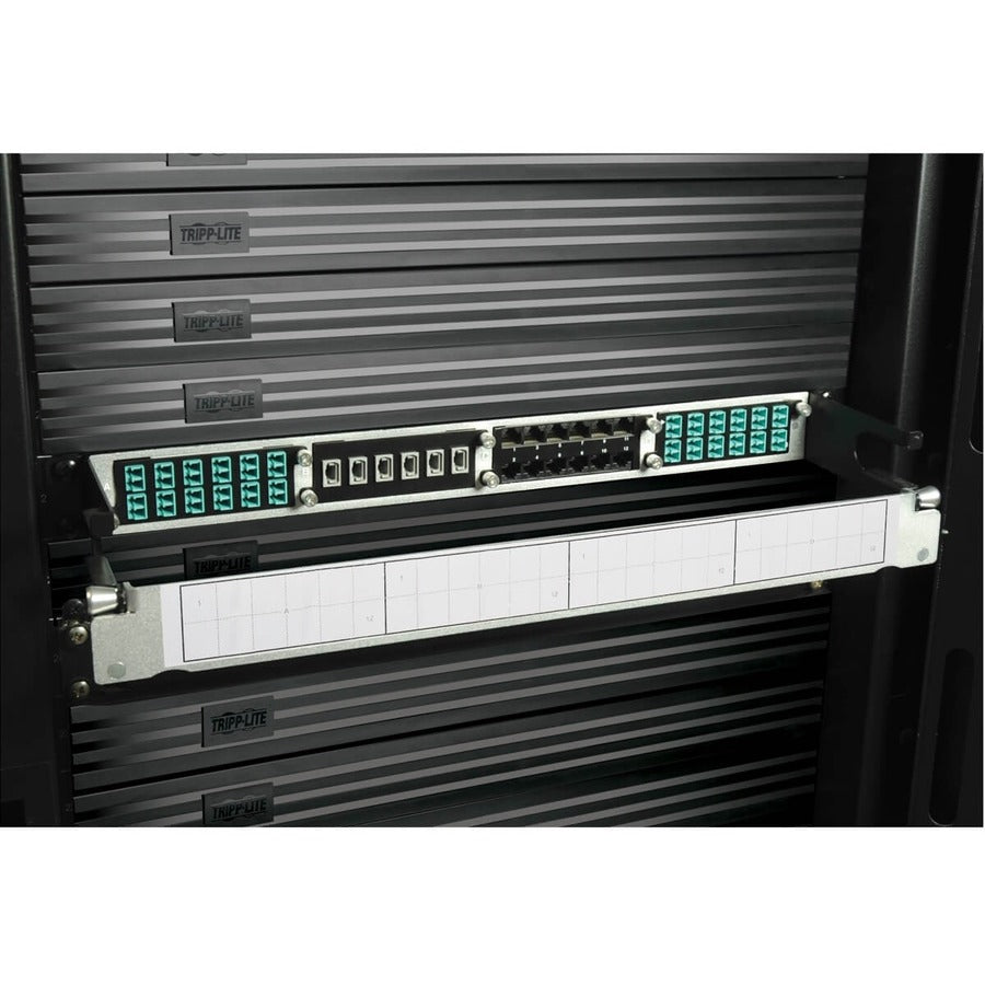 Tripp Lite 100Gb/120Gb to10Gb Breakout Cassette 24-Fiber MTP/MPO 12 LC N484-1M24-LC12