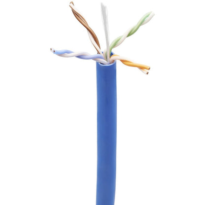 Câble Ethernet Cat6 Tripp Lite par Eaton - CMP-LP 0,5 A Plenum, bleu, 1000 pi. N224-01K-BL-LP5