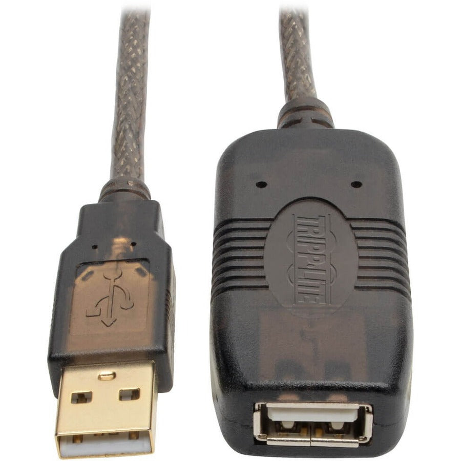 Câble d'extension actif USB 2.0 Tripp Lite par Eaton (USB-A M/F), 7,6 m (25 pi) U026-025