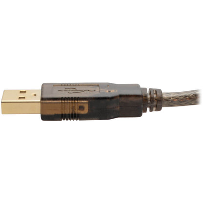Câble d'extension actif USB 2.0 Tripp Lite par Eaton (USB-A M/F), 7,6 m (25 pi) U026-025