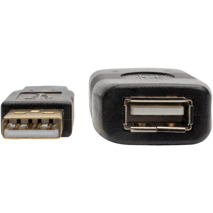 Câble d'extension actif USB 2.0 Tripp Lite par Eaton (USB-A M/F), 7,6 m (25 pi) U026-025