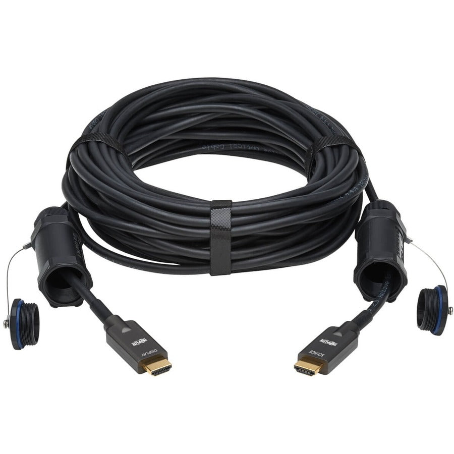 Câble audio/vidéo à fibre optique Tripp Lite par Eaton P568FA-30M-W P568FA-30M-W