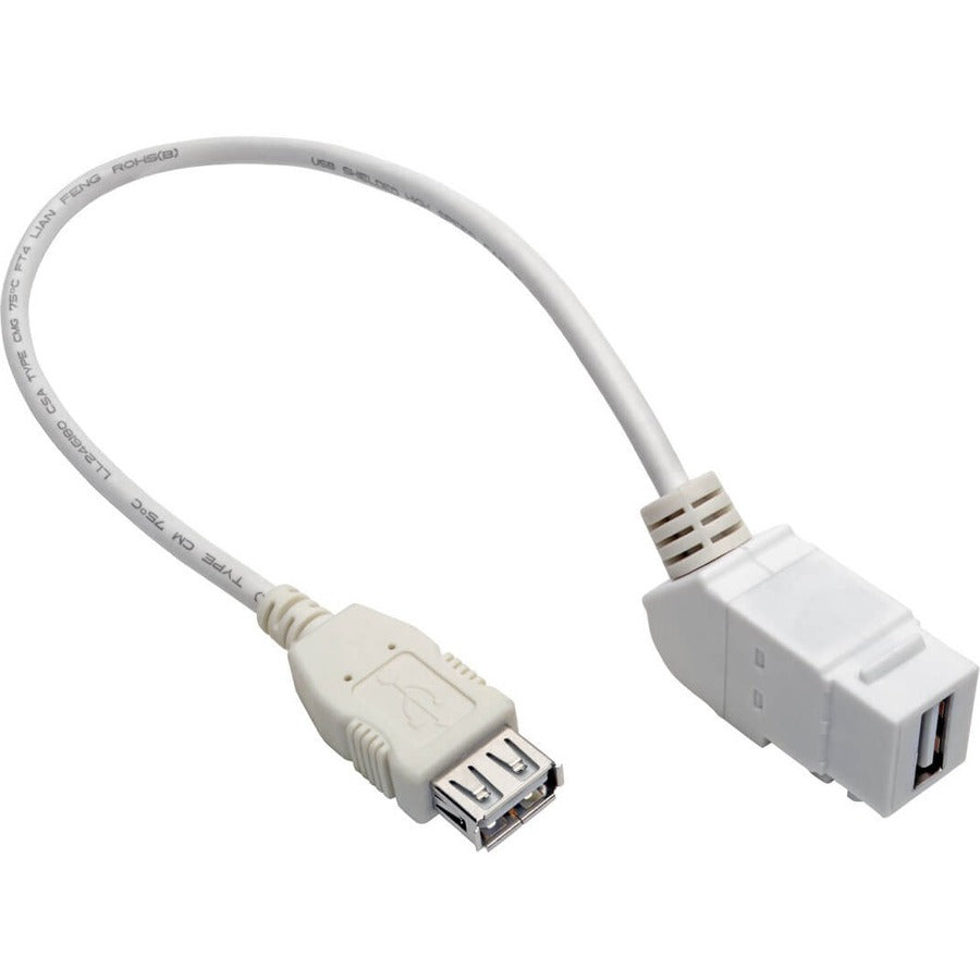 Câble de transfert de données USB Tripp Lite par Eaton U060-001-KPA-WH U060-001-KPA-WH