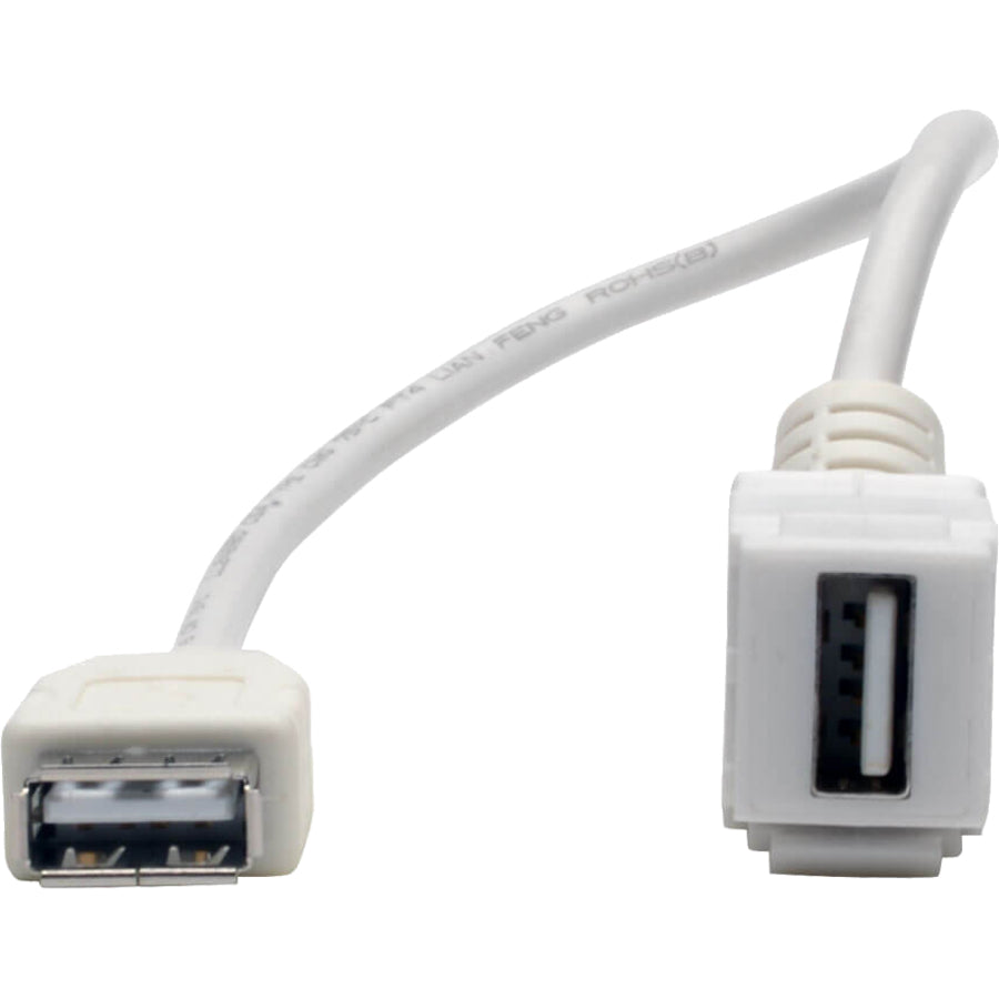 Câble de transfert de données USB Tripp Lite par Eaton U060-001-KPA-WH U060-001-KPA-WH