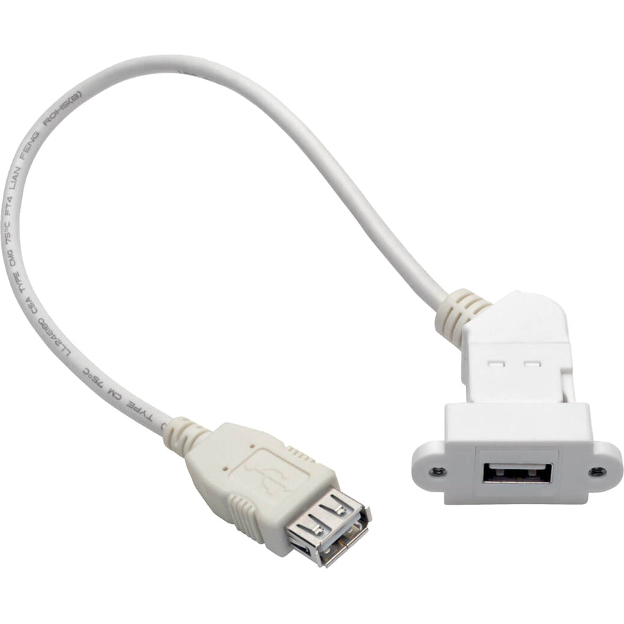 Câble de transfert de données USB Tripp Lite par Eaton U060-001-KPA-WH U060-001-KPA-WH