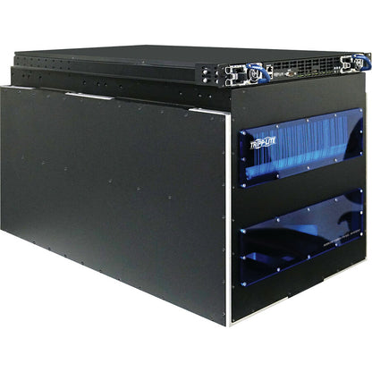 Système de panneau à fibre robotisé Tripp Lite par Eaton - 512 ports à fibre LC multimode, 10U NRFP-500MM-CP