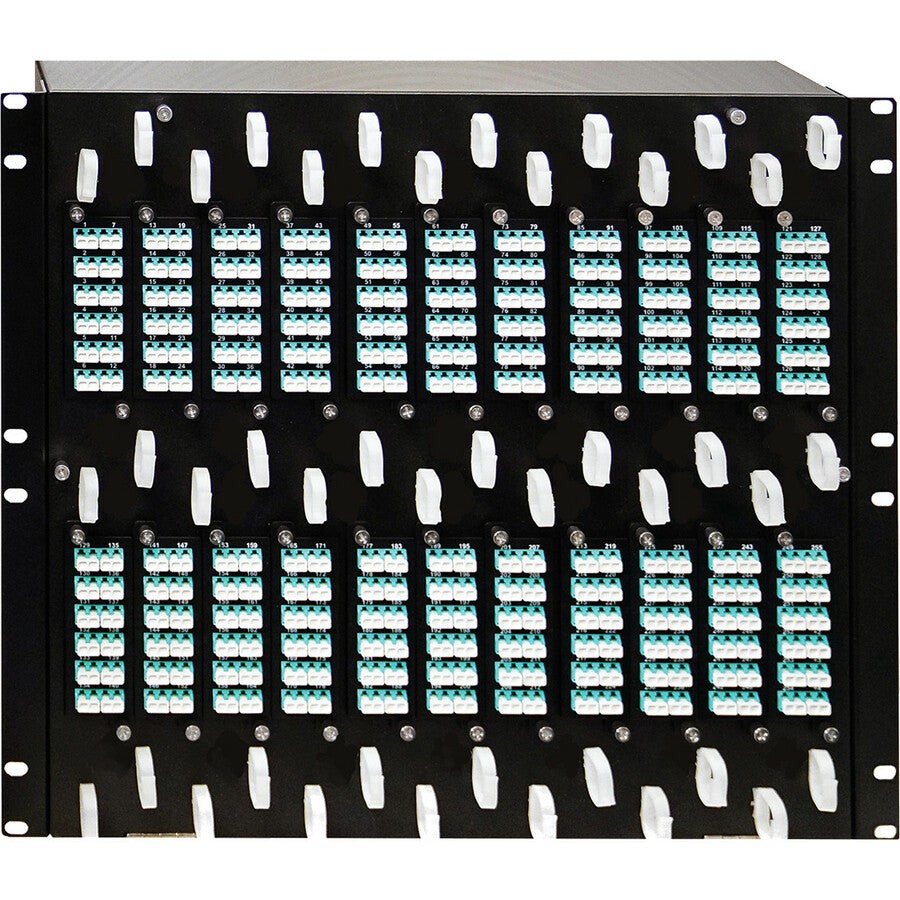 Système de panneau à fibre robotisé Tripp Lite par Eaton - 512 ports à fibre LC multimode, 10U NRFP-500MM-CP