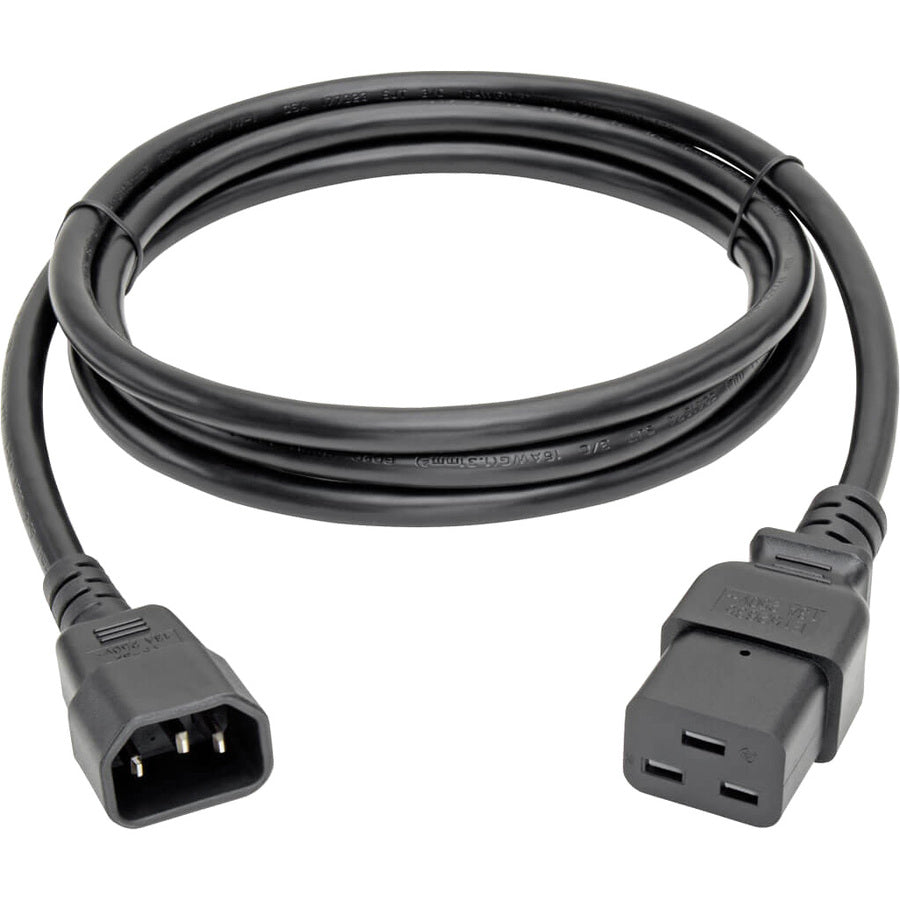 Câble adaptateur d'alimentation Tripp Lite 10 pieds C19 à C14 10 A 16 AWG 10' P047-006-10A