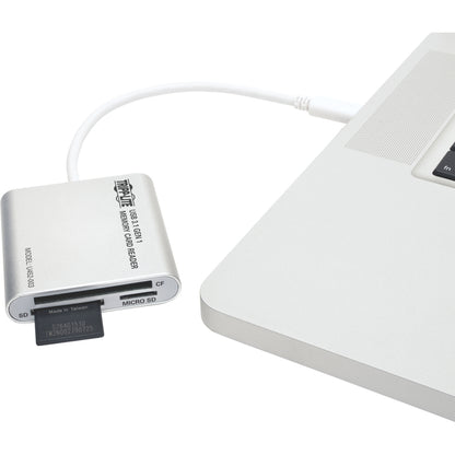 Tripp Lite by Eaton USB 3.1 Gen 1 Multi-Drive Smart-Card Flash-Memory Media Reader/Writer U452-003