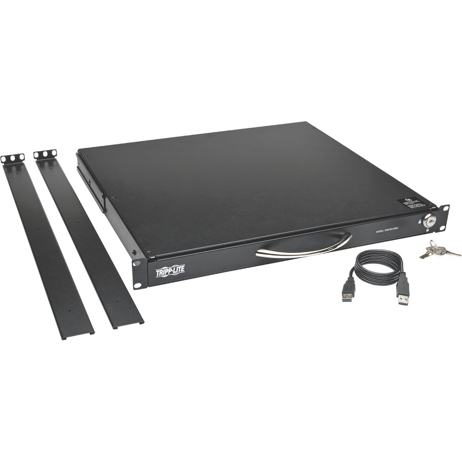 Kit de câbles KVM pour clavier monté en rack 1U SmartRack de Tripp Lite par Eaton SRSHELFKBD