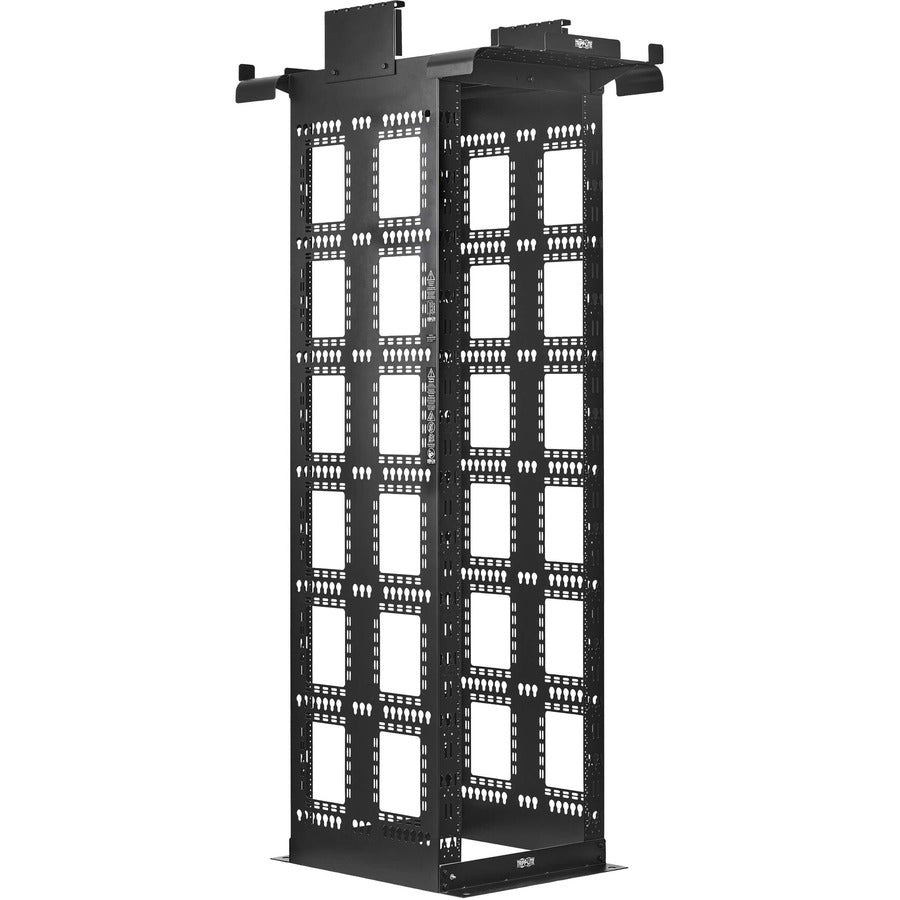 Rack à cadre ouvert robuste à 2 montants Tripp Lite by Eaton SmartRack 45U, 24 pouces de profondeur SR2POSTDP24HD