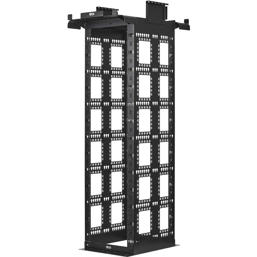 Rack à cadre ouvert robuste à 2 montants Tripp Lite by Eaton SmartRack 45U, 24 pouces de profondeur SR2POSTDP24HD