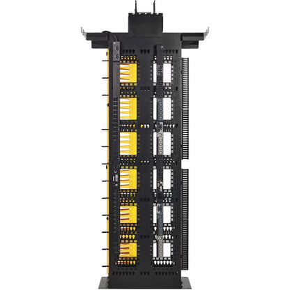Rack à cadre ouvert robuste à 2 montants Tripp Lite by Eaton SmartRack 45U, 24 pouces de profondeur SR2POSTDP24HD