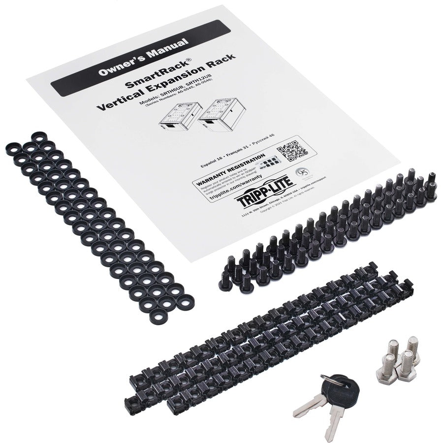Chapeau haut de forme à extension verticale Tripp Lite par Eaton SRTH12UB SRTH12UB