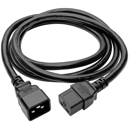 Câble d'extension de cordon d'alimentation Tripp Lite 6 pieds C19 à C20 robuste 20 A 12 AWG 6 pi P036-006