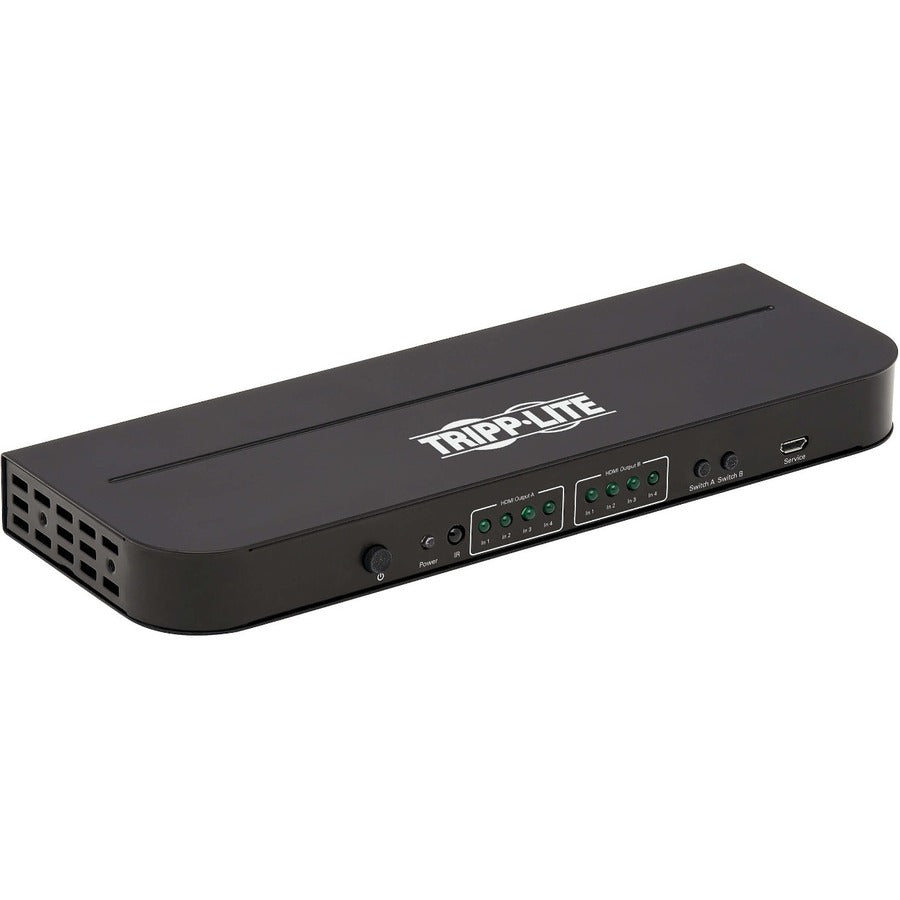 Commutateur/répartiteur matriciel HDMI 2x4 Tripp Lite par Eaton B118-2X4-4K-A B118-2X4-4K-A