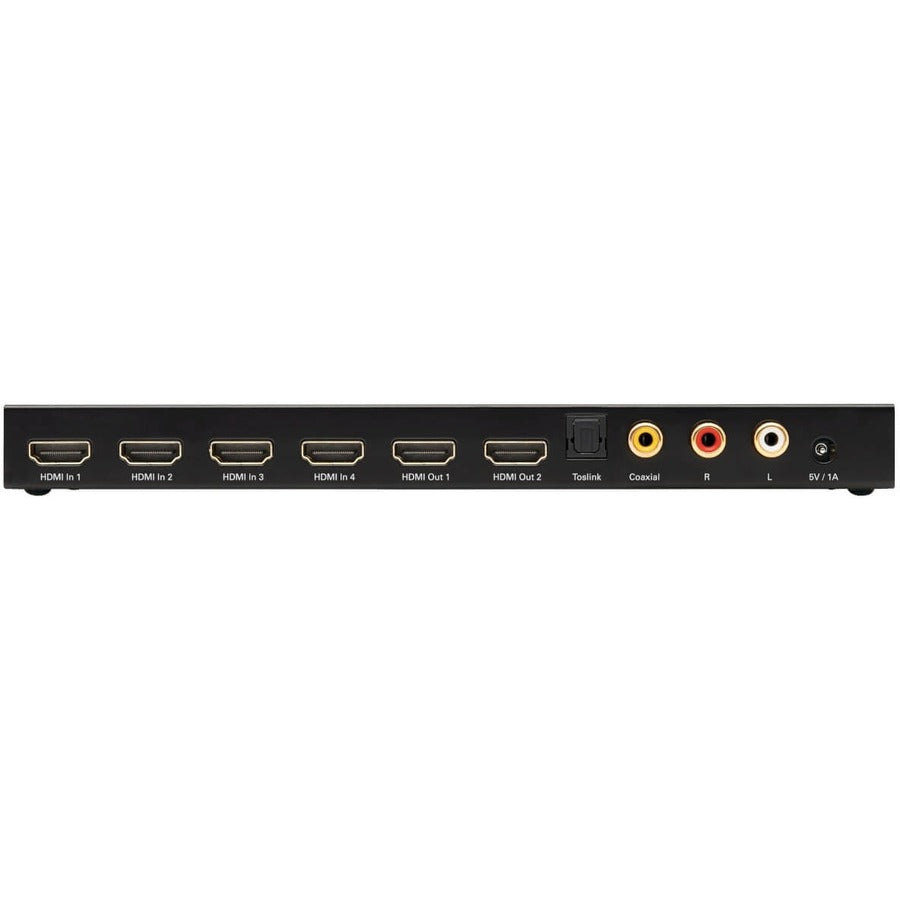 Commutateur/répartiteur matriciel HDMI 2x4 Tripp Lite par Eaton B118-2X4-4K-A B118-2X4-4K-A