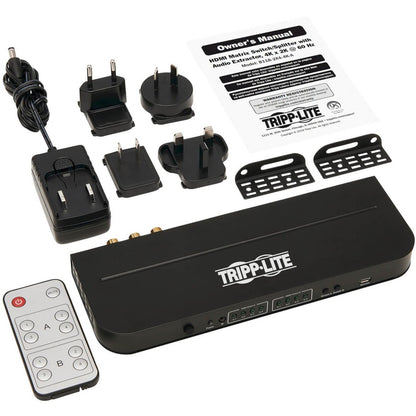 Commutateur/répartiteur matriciel HDMI 2x4 Tripp Lite par Eaton B118-2X4-4K-A B118-2X4-4K-A