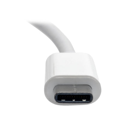 Adaptateur convertisseur tout-en-un USB-C vers HDMI/DVI/VGA Tripp Lite par Eaton U444-06N-HDV4K, 6 pouces U444-06N-HDV4K