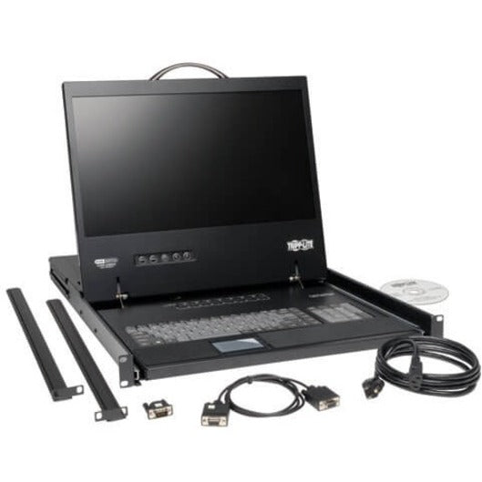 Commutateur KVM de console VGA 16 ports 19" Tripp Lite NetController - Boîtier en acier B040-016-19