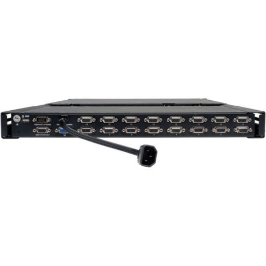 Commutateur KVM de console VGA 16 ports 19" Tripp Lite NetController - Boîtier en acier B040-016-19