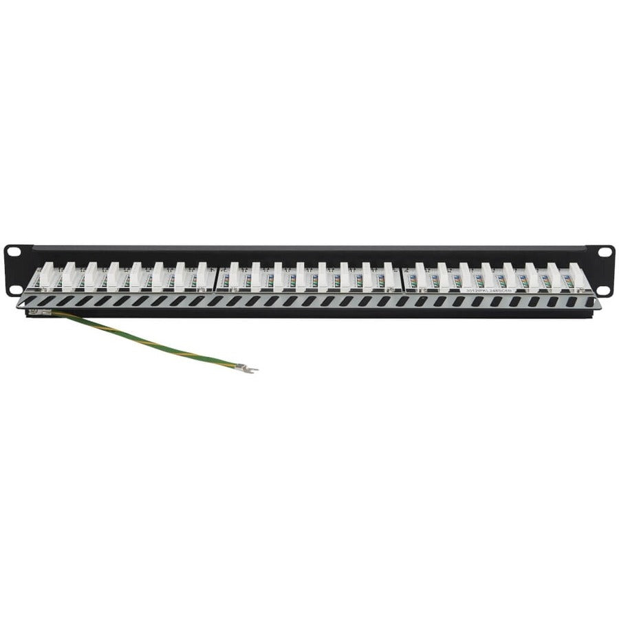Panneau de brassage Cat6 24 ports Tripp Lite par Eaton N252-024-SH-K, 1U N252-024-SH-K