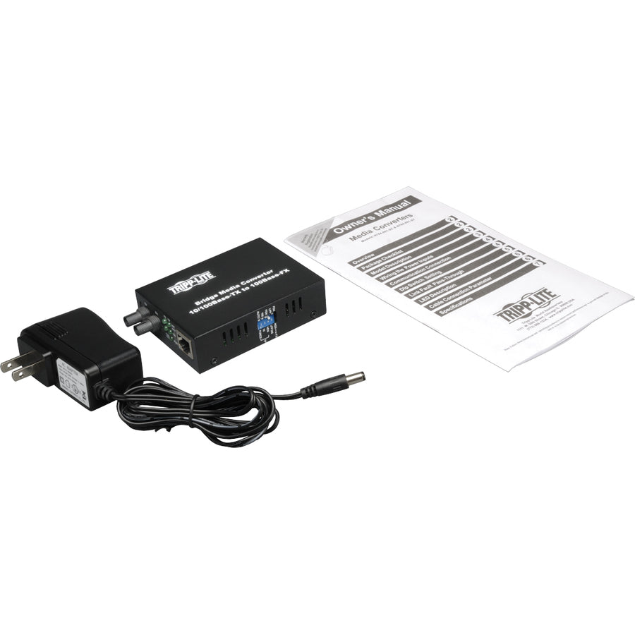 Tripp Lite N784-001-ST UTP to Fiber Media Converter N784-001-ST