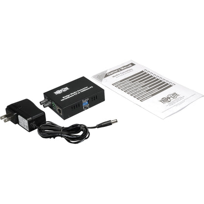 Tripp Lite N784-001-ST UTP to Fiber Media Converter N784-001-ST