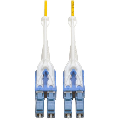 Tripp Lite by Eaton N370-02M-T Duplex Singlemode 9/125 Fiber Patch Cable, Push/Pull Tabs, 2 m N370-02M-T