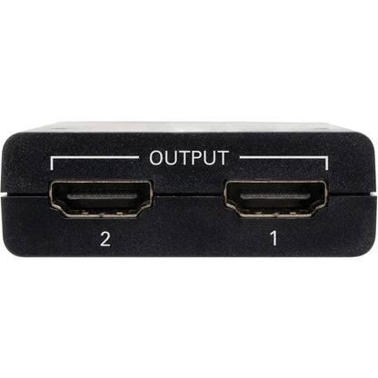 Tripp Lite by Eaton 2-Port HDMI Splitter - UHD 4K, International AC Adapter B118-002-UHDINT