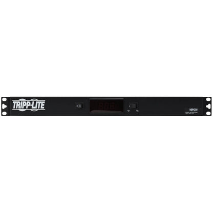 Tripp Lite by Eaton 1U Digital Temperature Sensor, Blanking Panel, LCD SR1UPNLTEMP