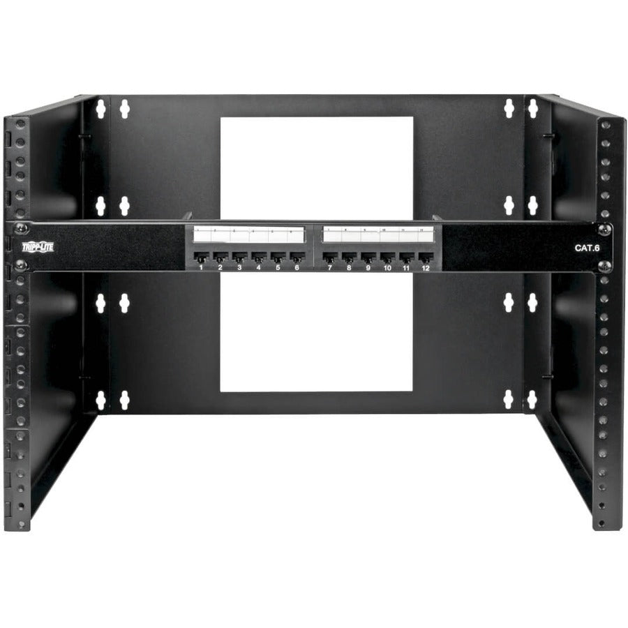 Support mural Tripp Lite by Eaton SRWO8UBRKT pour commutateur réseau, panneau de brassage - Noir SRWO8UBRKT