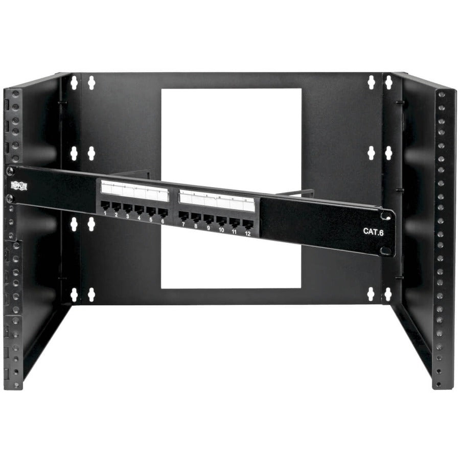 Support mural Tripp Lite by Eaton SRWO8UBRKT pour commutateur réseau, panneau de brassage - Noir SRWO8UBRKT