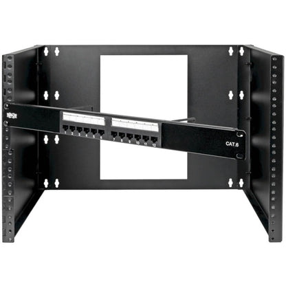 Support mural Tripp Lite by Eaton SRWO8UBRKT pour commutateur réseau, panneau de brassage - Noir SRWO8UBRKT