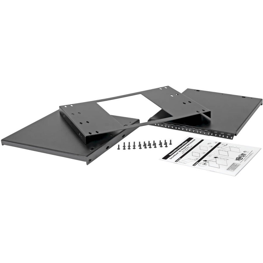 Support mural Tripp Lite by Eaton SRWO8UBRKT pour commutateur réseau, panneau de brassage - Noir SRWO8UBRKT