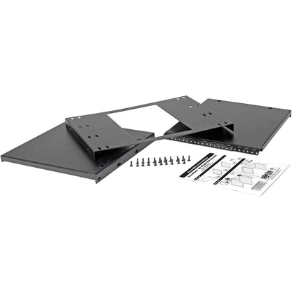 Support mural Tripp Lite by Eaton SRWO8UBRKT pour commutateur réseau, panneau de brassage - Noir SRWO8UBRKT