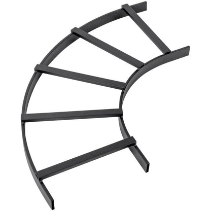 Courbe en E pour passerelle d'échelle à câbles Tripp Lite par Eaton - 90 degrés, largeur de 12 po SRL90BEND12