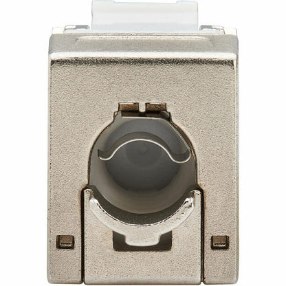 Prise Keystone sans outil blindée Cat8 STP Tripp Lite par Eaton, 568A/568B, TAA N238-SHC8-TF-1