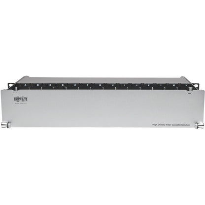 Panneau de boîtier en fibre optique à montage en rack haute densité Tripp Lite 14 cassettes 2URM N482-02U