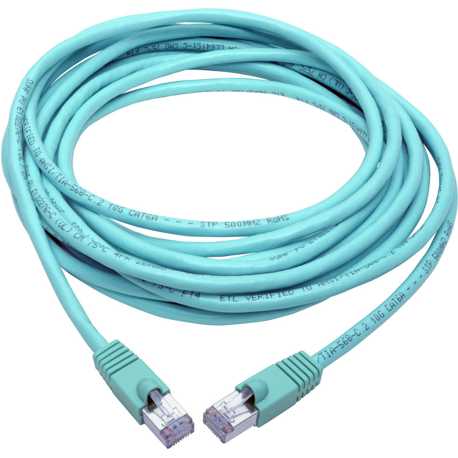 Câble réseau patch STP Cat.6a Tripp Lite par Eaton N262-025-AQ N262-025-AQ