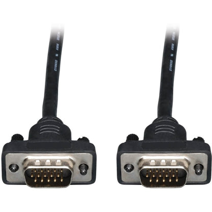 Tripp Lite 6ft VGA Coax Monitor Cable Low Profile with RGB High Resolution HD15 M/M 6' P502-006-SM