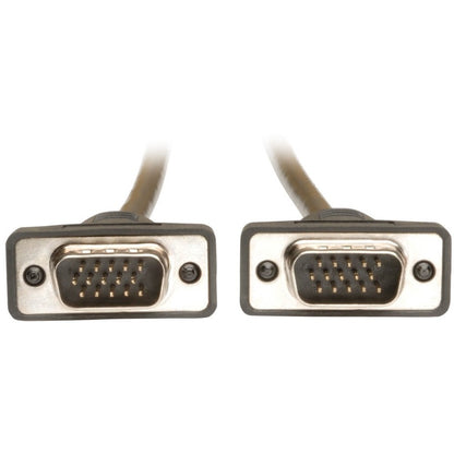 Tripp Lite 6ft VGA Coax Monitor Cable Low Profile with RGB High Resolution HD15 M/M 6' P502-006-SM