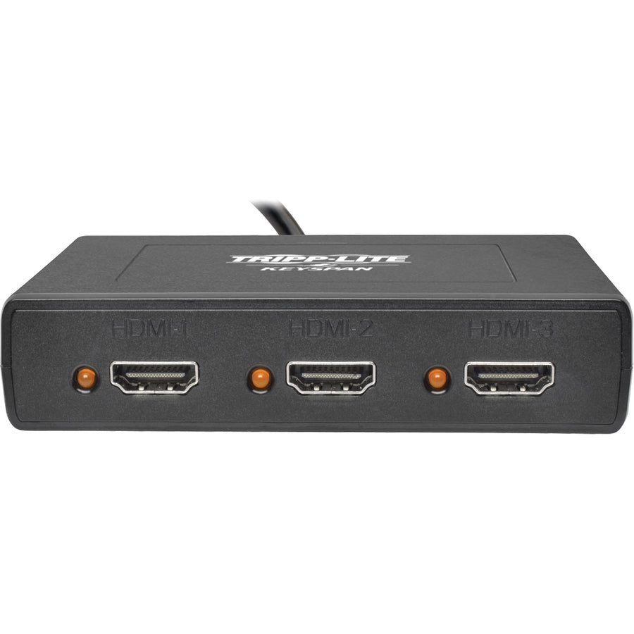 Hub MST 3 ports Mini DisplayPort 1.2 vers HDMI Tripp Lite par Eaton B155-003-HD-V2 B155-003-HD-V2