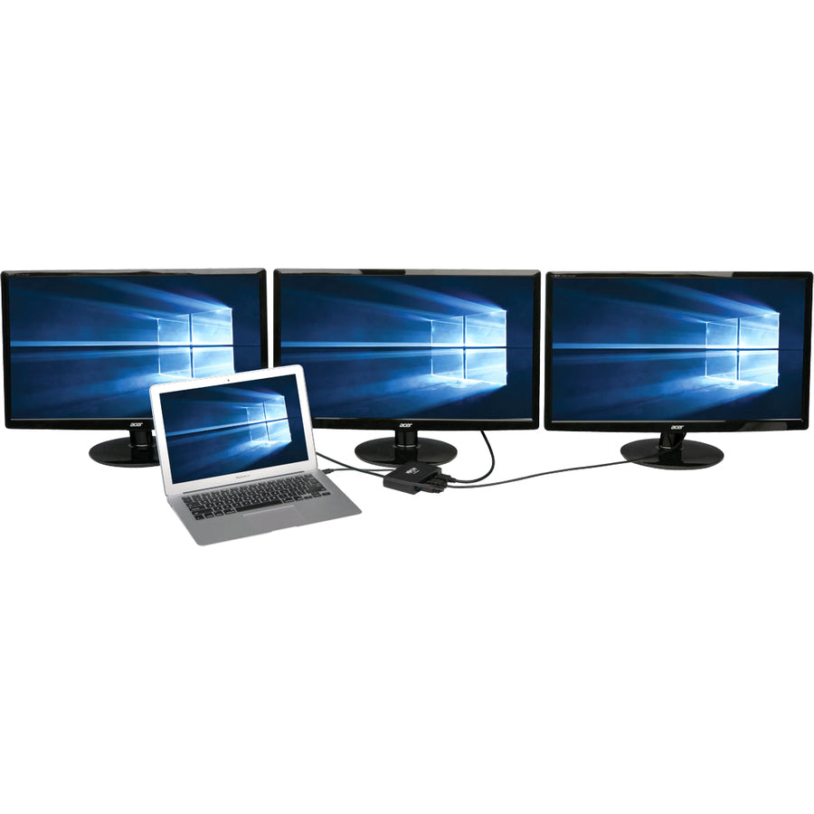 Hub MST 3 ports Mini DisplayPort 1.2 vers HDMI Tripp Lite par Eaton B155-003-HD-V2 B155-003-HD-V2