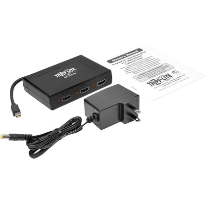 Hub MST 3 ports Mini DisplayPort 1.2 vers HDMI Tripp Lite par Eaton B155-003-HD-V2 B155-003-HD-V2