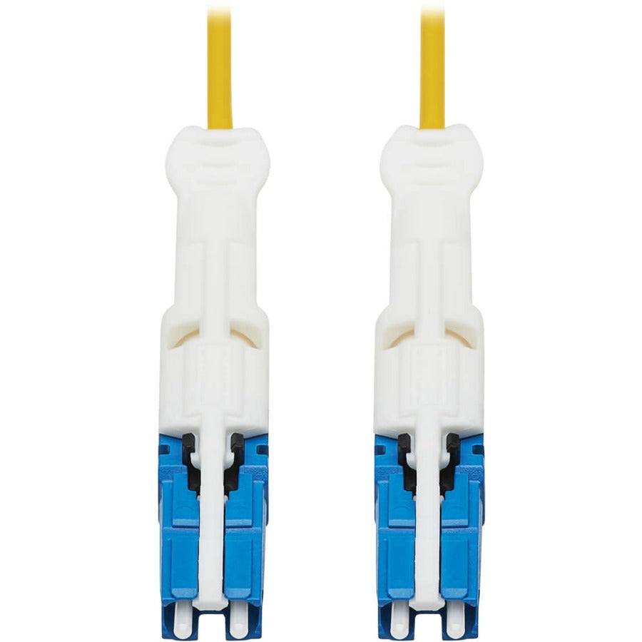 Câble à fibre optique monomode duplex 400 Gb 9/125 OS2 Tripp Lite par Eaton N381C-03M, jaune, 3 m N381C-03M